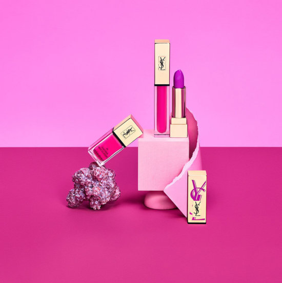 FUSCHIA—copie-2 - YSL - Laura Bonnefous  - Overview Still life  - Anne-Marie Gardinier Photographic Agency - Paris