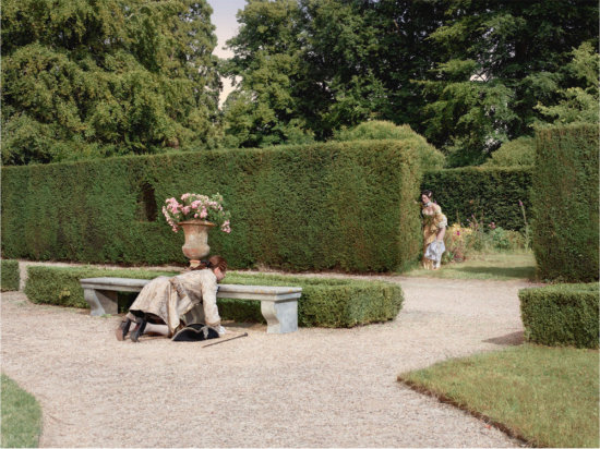 07_SECRET_GARDEN_HOMME-2 - Secret Eden French Garden -  - Overview  - Anne-Marie Gardinier Photographic Agency - Paris