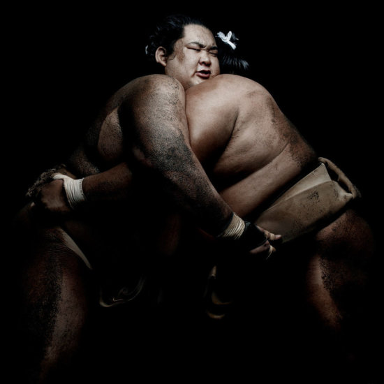 05-sumo ecole onomatsu 22-02-12 97632 - Sumo - Denis Rouvre  - Overview  - Anne-Marie Gardinier Photographic Agency - Paris