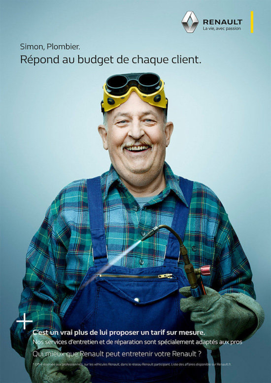 PLOMBIER_AB-copie - Renault - Denis Rouvre  - Commissions  - Anne-Marie Gardinier Photographic Agency - Paris