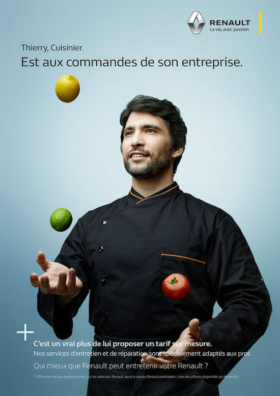 cuisinier_AB-copie - Renault - Denis Rouvre  - Commissions  - Anne-Marie Gardinier Photographic Agency - Paris