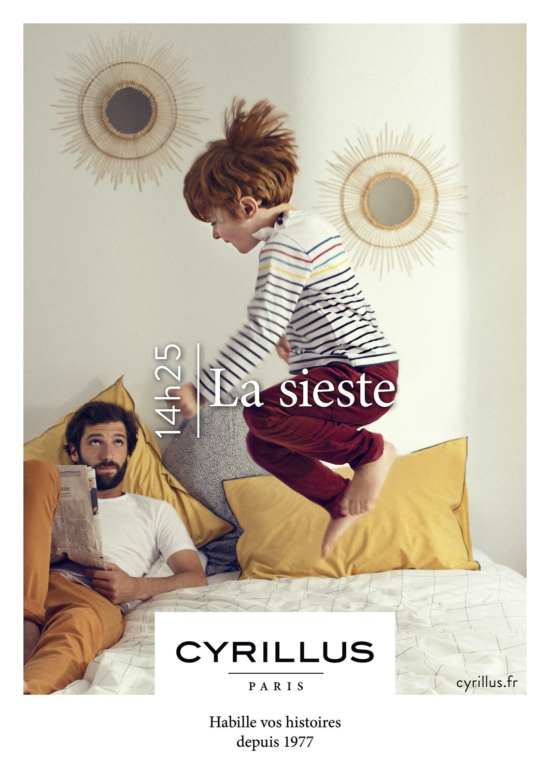CYRILLUS – AFFICHES FORMAT VERTICAL-2_1 - Cyrillus - Jean Philippe Lebée  - Commissions  - Anne-Marie Gardinier Photographic Agency - Paris