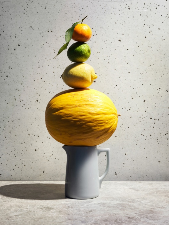 MellonLemonLimeClementine_01-2 - Fruit, Veg - Jason Hindley  - Still life  - Anne-Marie Gardinier Photographic Agency - Paris