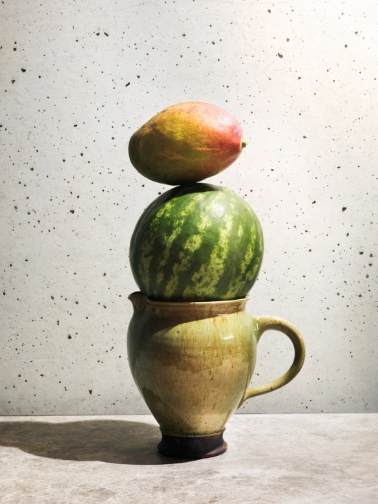 Melon_Mango01-2 - Fruit, Veg - Jason Hindley  - Still life  - Anne-Marie Gardinier Photographic Agency - Paris