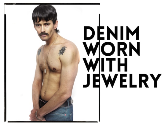 DENIM + BIJOUX-1 - Christine Lerche with Ilario_Magali for 1nstant -  - Overview  - Anne-Marie Gardinier Photographic Agency - Paris