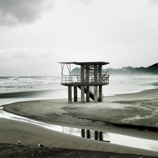 Japon-Paysages-018 - LOW TIDE - Denis Rouvre  - Overview  - Anne-Marie Gardinier Photographic Agency - Paris