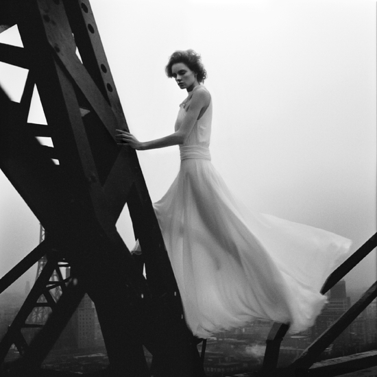 Brodbeck-deBarbuat_LS56-0457 - Numero – Hommage à Peter Lindbergh – Photographers & IA   Simon & Lucie -  - Overview  - Anne-Marie Gardinier Photographic Agency - Paris