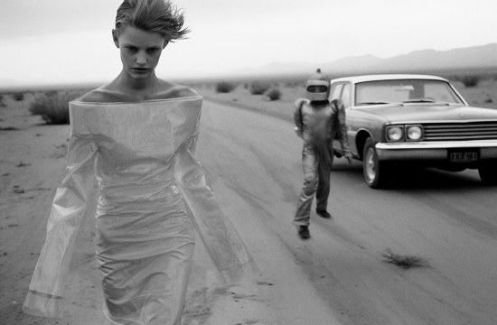 Brodbeck-deBarbuat_LS56-2131 - Numero – Hommage à Peter Lindbergh – Photographers & IA   Simon & Lucie -  - Overview  - Anne-Marie Gardinier Photographic Agency - Paris