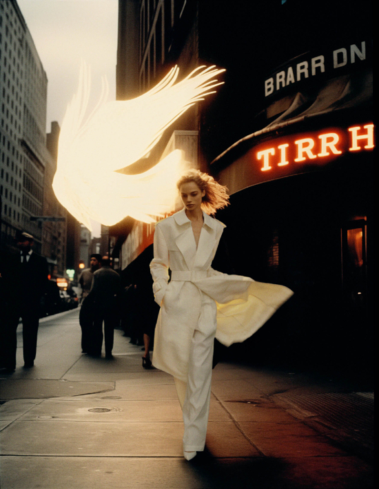 Brodbeck-deBarbuat_LS56-3025 - Numero – Hommage à Peter Lindbergh – Photographers & IA   Simon & Lucie -  - Overview  - Anne-Marie Gardinier Photographic Agency - Paris